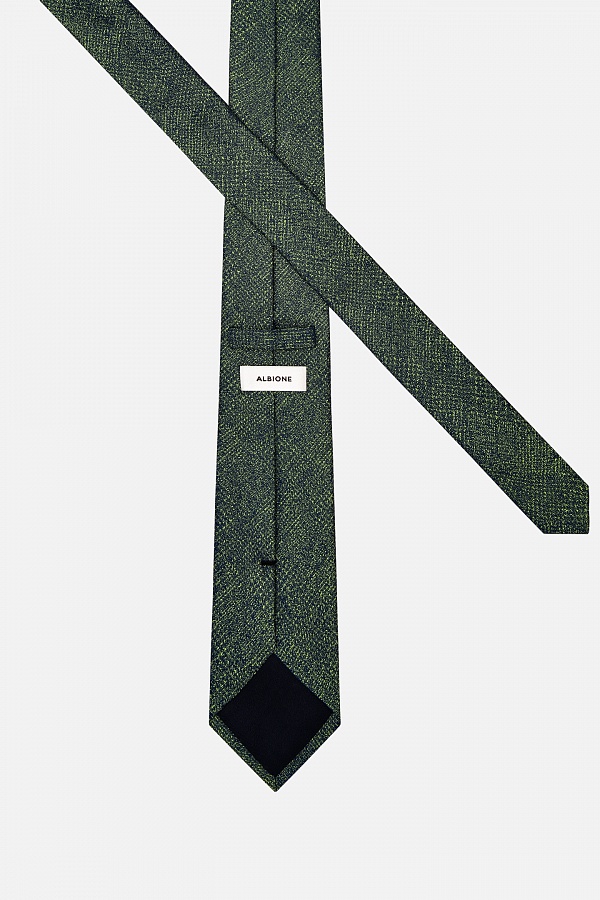 Темно-зеленый галстук