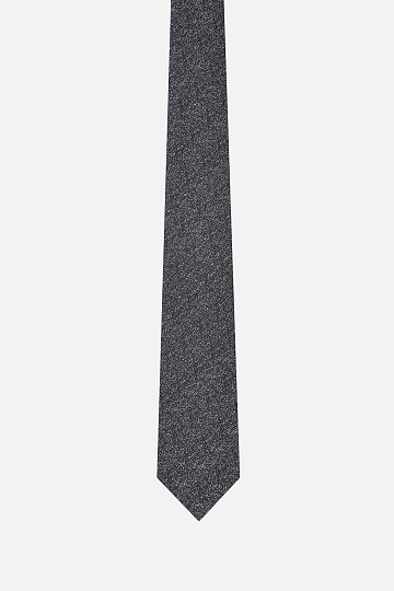 Стильный серый галстук